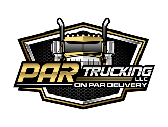 PAR Trucking, LLC logo design by onamel