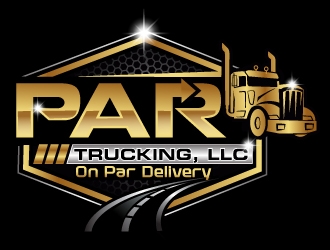 PAR Trucking, LLC logo design by Suvendu