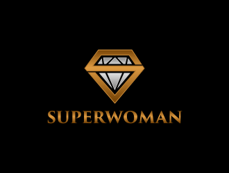 Superwoman logo design by ammad