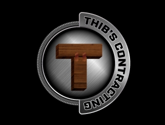 Thibs Contracting logo design by jaize