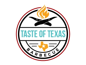 Taste of Texas Barbecue logo design by cybil