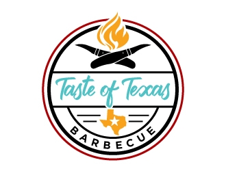 Taste of Texas Barbecue logo design by cybil