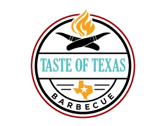 Taste of Texas Barbecue logo design by cybil