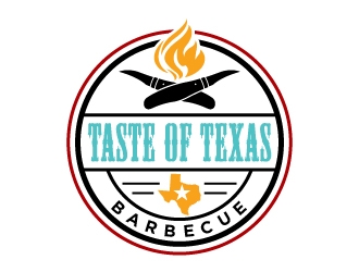 Taste of Texas Barbecue logo design by cybil