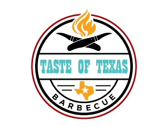 Taste of Texas Barbecue logo design by cybil