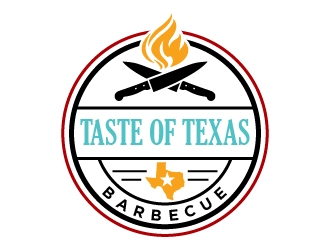 Taste of Texas Barbecue logo design by cybil