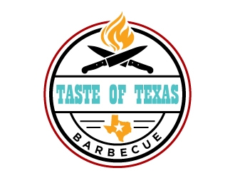 Taste of Texas Barbecue logo design by cybil