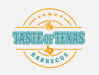 Taste of Texas Barbecue logo design by kunejo