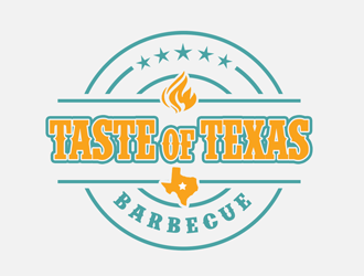 Taste of Texas Barbecue logo design by kunejo