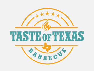 Taste of Texas Barbecue logo design by kunejo