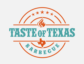 Taste of Texas Barbecue logo design by kunejo