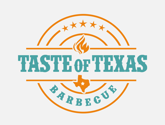 Taste of Texas Barbecue logo design by kunejo
