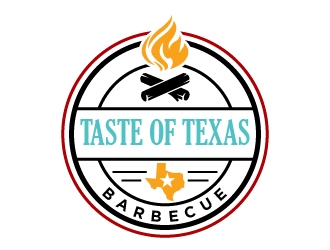Taste of Texas Barbecue logo design by cybil