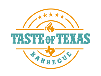 Taste of Texas Barbecue logo design by kunejo
