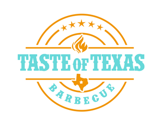 Taste of Texas Barbecue logo design by kunejo