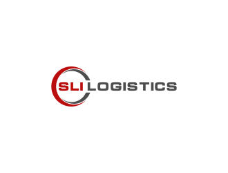 SLI Logistics logo design by mbah_ju