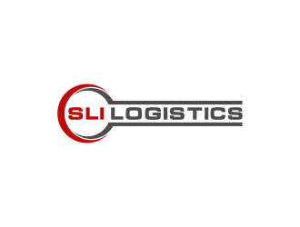 SLI Logistics logo design by mbah_ju