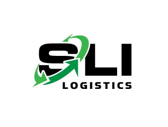 SLI Logistics logo design by pradikas31