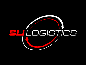 SLI Logistics logo design by denfransko