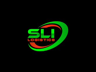 SLI Logistics logo design by fajarriza12