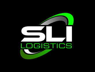 SLI Logistics logo design by kunejo