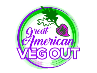 Great American Veg Out logo design by dshineart