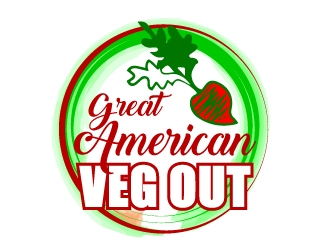 Great American Veg Out logo design by dshineart