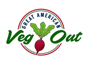 Great American Veg Out logo design by PrimalGraphics