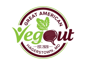 Great American Veg Out logo design by jaize