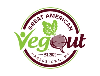Great American Veg Out logo design by jaize