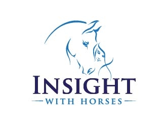 Insight with horses logo design by usef44
