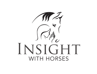 Insight with horses logo design by kunejo