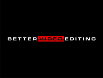 Better Video Editing logo design by sheilavalencia