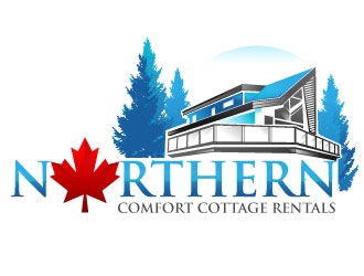 Northern Comfort Cottage Rentals logo design by Suvendu
