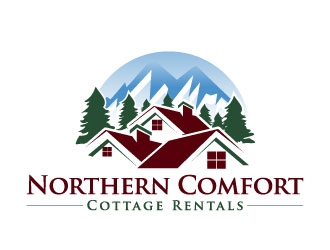 Northern Comfort Cottage Rentals logo design by J0s3Ph