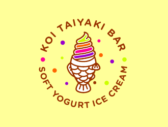 KOI TAIYAKI BAR logo design by SOLARFLARE