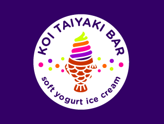 KOI TAIYAKI BAR logo design by SOLARFLARE