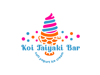 KOI TAIYAKI BAR logo design by SOLARFLARE