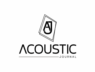 Acoustic Journal logo design by Mahrein