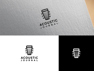 Acoustic Journal logo design by OSAMU