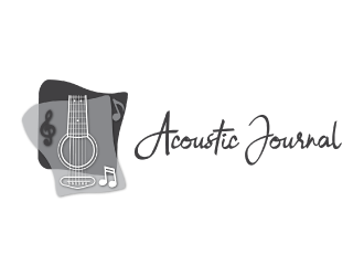 Acoustic Journal logo design by nona