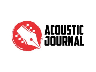 Acoustic Journal logo design by sanworks