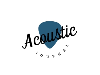 Acoustic Journal logo design by Roopop