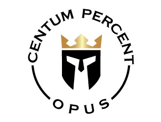 100% Work or One Hundred Percent Work logo design by gearfx