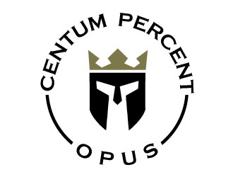 100% Work or One Hundred Percent Work logo design by gearfx