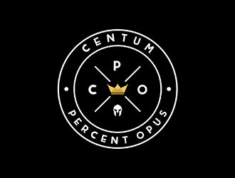 100% Work or One Hundred Percent Work logo design by ndaru