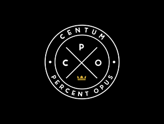 100% Work or One Hundred Percent Work logo design by ndaru