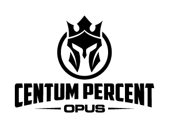 100% Work or One Hundred Percent Work logo design by jaize