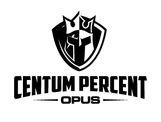 100% Work or One Hundred Percent Work logo design by jaize