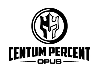 100% Work or One Hundred Percent Work logo design by jaize